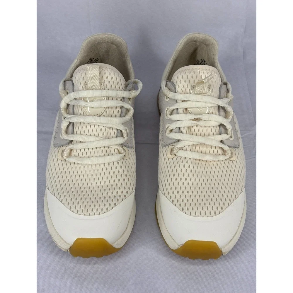 OluKai Wailuku Athletic Sneakers Womens Off White Low Top Sporty 7.5 20478-1818